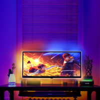 Expérience immersive sur PC : Kit d'éclairage d'ambiance LED intelligent et synchronisé avec la musique, à couleurs variables, pour jeux vidéo