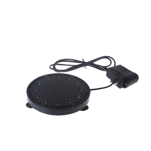 Luz LED Subaquática para Aquário com Pedra de Bolhas de Ar Colorida para Tanque de Peixes, Lâmpada Redonda com Luz LED RGB de 12 Cores - Product Image 5