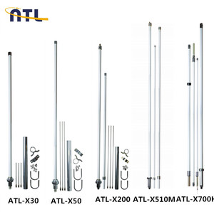 (Nhà máy sản xuất) 144/470MHz bên ngoài dọc trạm cơ sở Omni hướng tăng cao ăng ten sợi thủy tinh - Product Image 5