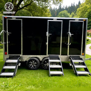 Remorque de toilettes mobiles, Tableau d'affichage sanitaire portable pour avis et engagement citoyen en extérieur - Product Image 3