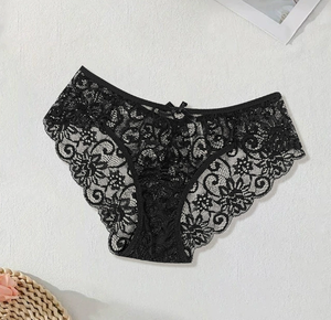 Mutandine Traspiranti Primavera-Estate, Biancheria Intima Femminile, <span class=keywords><strong>Slip</strong></span> Comodi per Uso Quotidiano, Mutandine in Pizzo Trasparente - Product Image 6