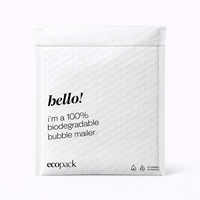 Sachets d'expédition en papier kraft jaune à faible MOQ, enveloppes matelassées à bulles imperméables auto-adhésives, pochettes d'emballage en polyéthylène pour expédition en vrac