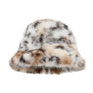 Sombrero de pescador de ala ancha para mujer-Nuevo estilo de invierno, cálido, estilo coreano, versátil, sombrero de cubo largo de felpa para Otoño/Invierno - Product Image 6