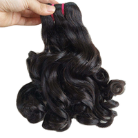 15A Mèches de cheveux humains vierges brésiliens Remy, ondulées, non traitées, double trame machine, marque Huanrong, couleur naturelle pour femmes
