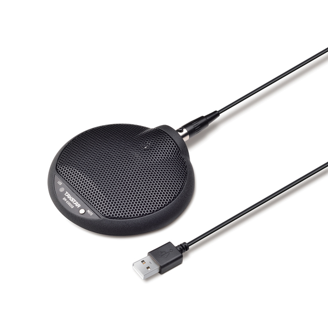 For TAKSTAR BM-630USB Digital Video Conference Microphone Omnidirectional Auto-Tracking Wired Plastic Speaker for Meeting USB