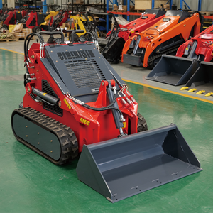 Fonte di vendita calda della fabbrica <span class=keywords><strong>Mini</strong></span> Skid Steer Loader, piccolo, flessibile, durevole, macchine edili, carrello elevatore, uso agricolo - Product Image 4