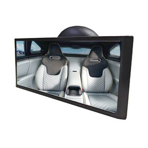 Sunnuo กระจกดูดติดกระจกมองหลังรถยนต์360องศาปรับได้กระจกมองหลังสำหรับดูเด็ก - Product Image 3