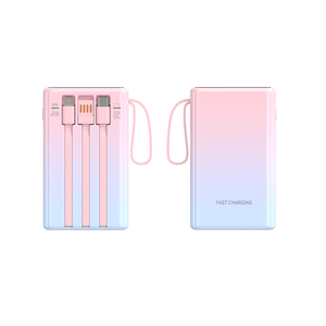 Banque d'énergie de charge à grande vitesse portable 20000mAh Source d'affichage numérique 22.5W avec dégradé de couleurs en matériau PVC durable - Product Image 6