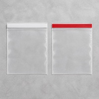Sacs auto-adhésifs pour l'emballage de vêtements, haute transparence, fourniture professionnelle B2B, pochette refermable de qualité supérieure