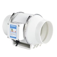 Ventilateurs d'extraction 220V de 4, 5, 6, 8 pouces pour la maison, extracteurs de conduit en ligne, ventilateurs de ventilation pour cuisine et toilettes, ventilateurs de nettoyage d'air à flux diagonal