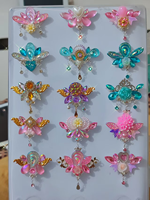 Autocollants en acrylique pour le front, ornements corporels à paillettes autocollants, bijoux en cristal, pierres précieuses pour le visage, pour fêtes d'enfants - Vente en gros