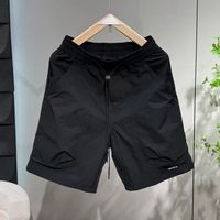 Nouveau short de sport polyvalent pour homme, style américain, avec poches 3D cousues, cordon de serrage, en polyester/rayonne, séchage rapide, respirant et rafraîchissant