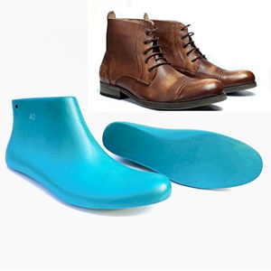 Zapatos italianos para hombre, botas Deby, hormas de plástico para zapatos - Product Image 1