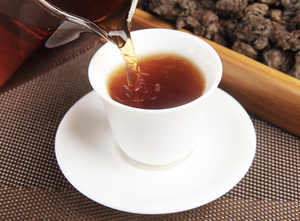 8 años de edad Lao Cha Tou Ripe Pu Erh Tea Golden Bud Nuggets naturales medianos Lincang Mengku hojas sueltas al por mayor - Product Image 3