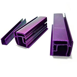 Modèle de pièce d'extrusion de plastique PVC ABS + ASA personnalisé Cadres de porte de réfrigérateur commercial Support d'étagères Poignée de coupe Inde - Product Image 2