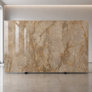 Losa de piedra sinterizada con aspecto de mármol gris Mormandy, baldosa de porcelana con aspecto de mármol pulido de 1600 x 3200 x 12 mm para pared - Product Image 2