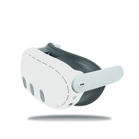 Penjualan laris penutup pelindung cangkang Aksesori silikon VR untuk Meta Oculus Quest 3 Headset Anti gores