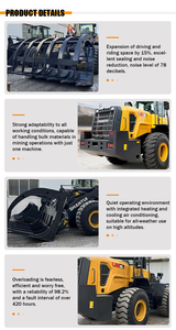 Yüksek Kaldırma Yüksekliğine Sahip Shantui L55 B5 Tekerlekli Yükleyici 5 Ton Dizel Paletli Yükleyici Ön Yükleyici 3m Kepçe Motor ve Şanzıman ile - Product Image 6