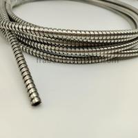 Pipa Baja Tahan Karat Fleksibel Interlock FRB Brand Kustomisasi Grosir 4mm~16mm (1/4-3/4") untuk Perlindungan Kabel