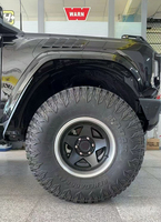 Jantes tout-terrain 4x4 17*9 pouces 5x127 6x139.7 ET -12 -20 -24 -35 à déport profond pour Jeep 4Runner Tacoma FJ Cruiser Tundra Hilux