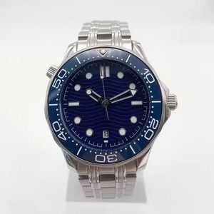 Reloj DE BUCEO DE CALIDAD 5A de 42mm con movimiento VS Factory 8800, bisel de cerámica resistente al agua, esfera azul de 300m - Product Image 6