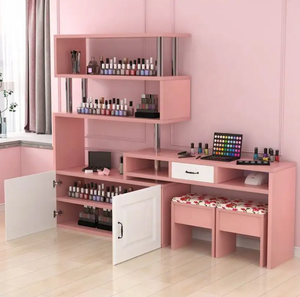 Table de manucure réglable pour salon de beauté, mobilier de bar à ongles, table à ongles, bureau de manucure - Product Image 3