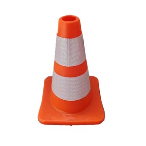 Hồng Kiều 12 Inch 30Cm Chiều Cao Kiểm Soát Giao Thông Cảnh Báo Cone PVC Giao Thông Cones PVC An Toàn Cones - Product Image 3