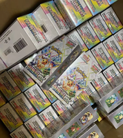 Venta al por Mayor de Cartas Pokémon Originales, Juego de Cartas Coleccionables de Anime, Versión Japonesa SV8a, Caja de Sobres del Festival Terastal Eevee, Juego de Mesa