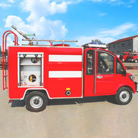 Camion de pompiers électrique de fabrication chinoise, 2 places, mini camion de pompiers électrique, mini camion de lutte contre l'incendie
