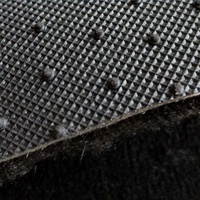 Poinçon à aiguille velours surplombant PVC Spike rouleau de support peluche Pile voiture tapis rouleau