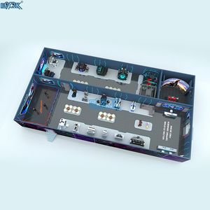 800 ㎡   <span class=keywords><strong>Parc</strong></span> à thème VR, installation de <span class=keywords><strong>parc</strong></span> d'arcade, solution tout-en-un, machine de jeu, cinéma VR, réalité virtuelle - Product Image 1