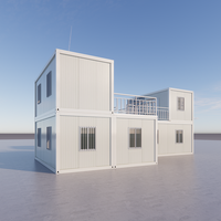 Fournisseurs de maisons préfabriquées en conteneurs plats personnalisés, caravane, maison préfabriquée, fourgon de 40 pieds avec chambre et salle de bain à Dubaï, Kenya