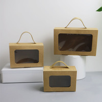 Boîtes pliantes à fenêtre en papier épais et résistantes, personnalisables, pour emballage cadeau et souvenirs – Vente en gros, articles en stock.