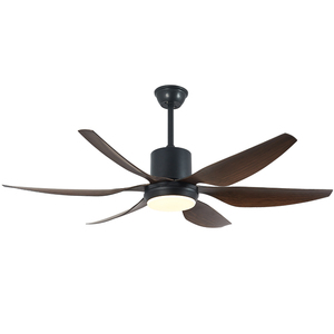 Ventilador de Techo Moderno HSG Modelo 801 de 66 Pulgadas con Luz y Control Remoto, Material Plástico para Uso Doméstico, Color Blanco - Product Image 1