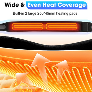 Wireless Heated Therapy Wrap 3-Level Temperature & <b>Timer</b> Adjustable 4000mAh Rechargeable for Wrist, Elbow & Knee Pain Relief - Product Image 6
