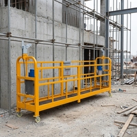 Plateforme suspendue motorisée ZLP 630/800/1000 en alliage d'aluminium peinte, stable pour l'extérieur, à vendre
