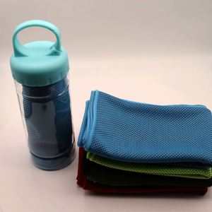 Lot de serviettes rafraîchissantes instantanées de qualité supérieure, bouteille personnalisée pour l'entraînement, petite serviette de sport pour la gym, serviettes pour le visage et les mains - Product Image 3