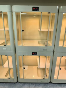 Cabina Metálica Multifuncional para Mascotas Gatos y Perros con Calefacción y Purificación, Marco Duradero de Acero Inoxidable, Caja Sólida para Uso Interior Todas las Estaciones - Product Image 6