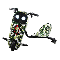 Trike électrique à pédales de 36V pour enfants, kits de scooter à trois roues avec batterie amovible, moteur sans balais, design étanche, vente
