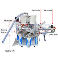 CohoMachine Pochette rotative automatique Pâte de tomate liquide en plastique Bec laitier Poche Remplissage Machine à vis de capsulage