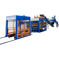 Machine de fabrication de briques en béton entièrement automatique QT5-15 de marque Dongfeng, prix usine, avec moteur à engrenages à pression hydraulique et pompe PLC