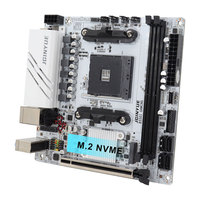 Nouvelle carte mère JINGYUE B550I Mini-ITX AM4 double M.2 DDR4 double PCIe 4.0 graphismes intégrés 64 Go pour PC de jeu AMD SATA
