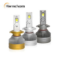 G3 Modèle amélioré 240W forte puissance double tubes en cuivre H1 H7 H11 Systèmes d'éclairage automatique 9005 9006 phares à LED