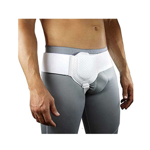 Ceinture médicale pour hernie inguinale gauche ou droite pour hommes, réglable, soutien post-chirurgical pour hernies inguinales - Product Image 1
