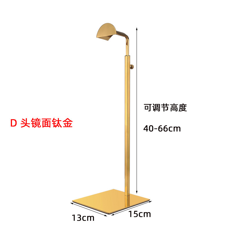 Large d head mirror titanium