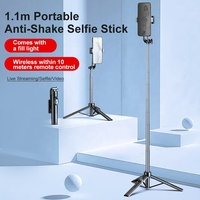 Trépied miniature pour selfie A33, pratique, de haute qualité, avec télécommande sans fil pour téléphones mobiles, trépied pour diffusion en direct, construction légère