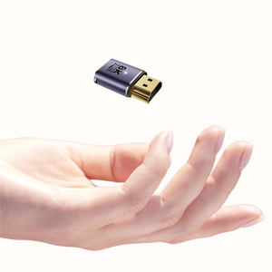 8K 60Hz <span class=keywords><strong>Adaptateur</strong></span> Convertisseur Mâle à Femelle 48Gbps Ordinateur Portable TV <span class=keywords><strong>Adaptateur</strong></span> Support 4K 120Hz <span class=keywords><strong>Coude</strong></span>/droit pour Projecteur Ordinateur De Bureau - Product Image 6