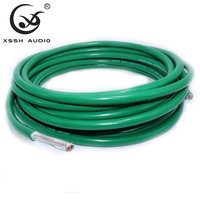 Kabel Audio HIFI Koaksial 4-Core YIVO XSSH Bulk, Kawat Tembaga Murni DIY untuk Perakitan Konektor RCA XLR untuk Speaker PC Home Theater