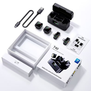 Microphone de diffusion en direct sans fil pour vidéo et vlog, micro-cravate portable, compatibilité universelle pour karaoké familial - Product Image 6