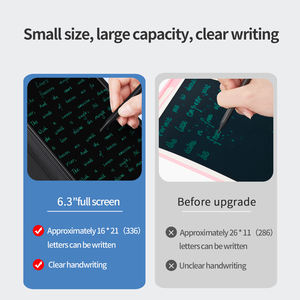 6.5 pouces Portable bloc-notes en cuir de protection <span class=keywords><strong>écriture</strong></span> manuscrite bloc-notes bloc-notes enfants LCD <span class=keywords><strong>tablette</strong></span> d'<span class=keywords><strong>écriture</strong></span> - Product Image 6